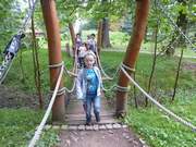 Vorschulkinder im Eilenburger Tierpark 2017