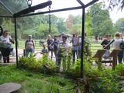 Vorschulkinder im Eilenburger Tierpark 2017