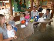 Vorschulkinder im Eilenburger Tierpark 2017
