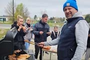 Turnhallen-Subbotnik in Bad Düben