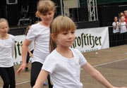 Tanzshow zum Stadtfest in Bad Düben
